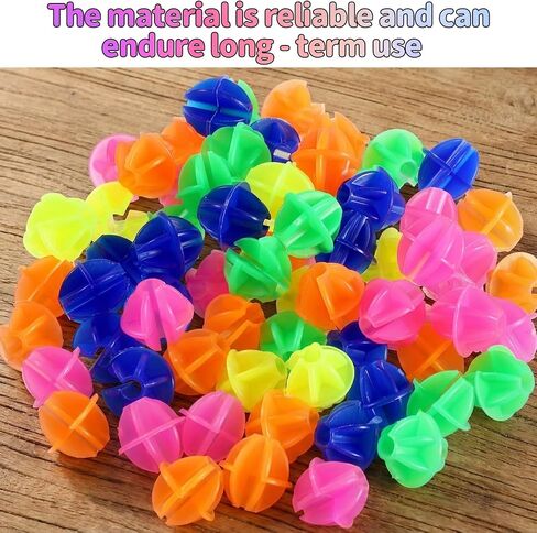 216 Pcs Bike Wheel Spokes Beads, Bicycle Spoke Beads Plastic Clip Bead Bike Spoke Decorations Wheel Decorations Covers, Assorted Color in Kuwait
