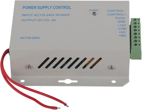 AC110V-240V to DC12V 3A 30W Door Access Supply Controller with Stable Interference Resistance and 0–15s Lock Time Delay in Kuwait