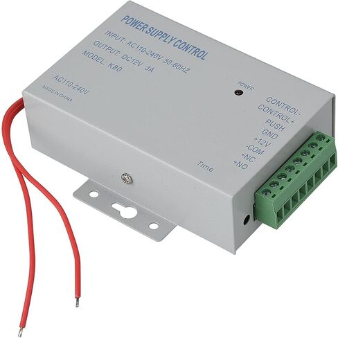 AC110V-240V to DC12V 3A 30W Door Access Supply Controller with Stable Interference Resistance and 0–15s Lock Time Delay in Kuwait