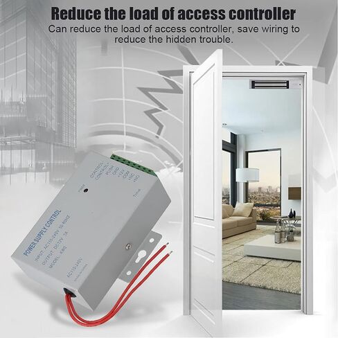 AC110V-240V to DC12V 3A 30W Door Access Supply Controller with Stable Interference Resistance and 0–15s Lock Time Delay in Kuwait