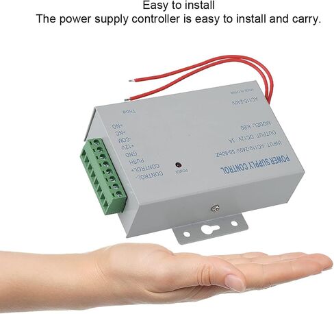 AC110V-240V to DC12V 3A 30W Door Access Supply Controller with Stable Interference Resistance and 0–15s Lock Time Delay in Kuwait