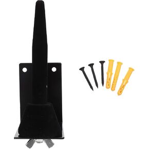 Cabilock Flute Clarinet Wall Mount Holder Black Iron Art Flute Rack Display Stand for Musical Instruments in Saudi Arabia