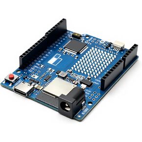 uno R4 WiFi وBluetooth Board متوافق مع Arduino لمشاريع إنترنت الأشياء المتقدمة - وحدة تحكم دقيقة ثنائية النواة ESP32-S3 وRA4M1 مع مصفوفة LED 12x8، Type-C وحافلة CAN للصناع in Kuwait