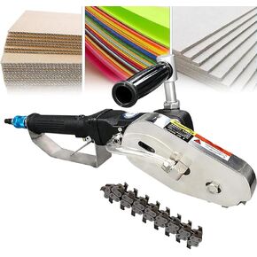 Portable Carton Industrial Paper Stripping Machine,2500rmp Trimming Tool with Alloy Steel Chain,Inlet Pressure 6-8 Kg (MTeeth) in Saudi Arabia