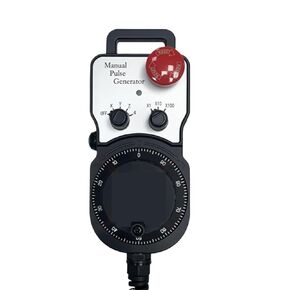MPG Handwheel Handy Pendant Pulser Manual Pulse Generator with Emergency Stop and Enable Button H P-L01-2D PL3-500-C00E | For FANUC,5 Axis in Saudi Arabia