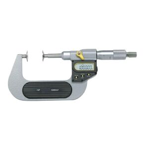 IP65 Electronic Disk Micrometer 0-25mm Waterproof 0.001mm Non-Rotating Spindle 0-1inch Measurement 145-01-0 in Kuwait