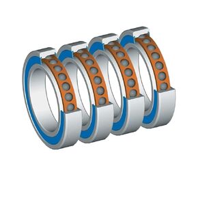 1set H71909C 2RZ HQ1 A 45x68x12 71909C Sealed Angular Contact Bearings Spindle in Kuwait