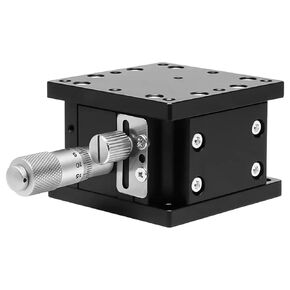 Z Axis Mobile 40 * 40 60 * 60 منصة ضبط دقيقة ارتفاع قابل للتعديل مصاعد المرحلة انزلاق الجدول 1 قطعة (LZ80-2) in Kuwait