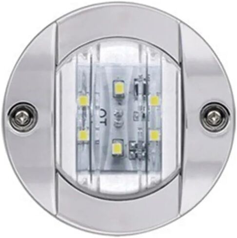 Led قارب ضوء سطوع مقاوم للماء أضواء بحرية للملاحة ضوء الكروم مطلي لقارب عائم كاياك المراكب الشراعية (الضوء الأخضر) in Kuwait