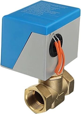1/2" 3/4" 1"Motorized Electric Brass Globe Valves AC 220V(1/2") in Kuwait