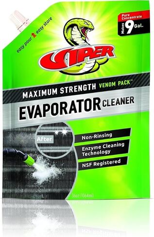 Refrigeration Technologies Viper Maximum Strength Venom Pack Evaporator Cleaner 36 fl oz RT320V Pure Concentrate Coil Cleaner perfect for Viper Foam Jet Sprayer 2-in-1 Hand Pressure Sprayer RT301S (1) in Kuwait
