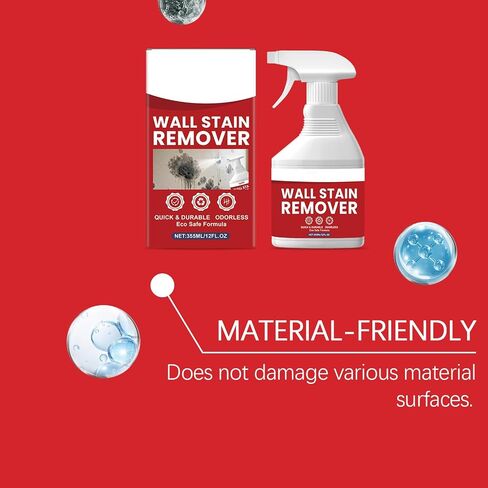 355ml Wall Stain Remover Spray, Helps Remove Stubborn Stains, No Scrubbing Needed for Walls & Tiles in Kuwait