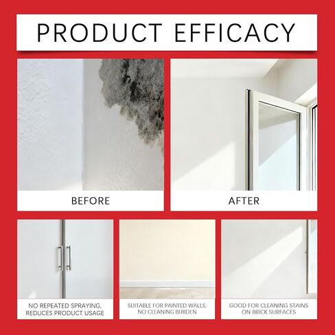 355ml Wall Stain Remover Spray, Helps Remove Stubborn Stains, No Scrubbing Needed for Walls & Tiles in Kuwait