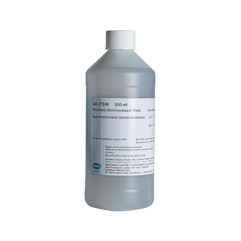 Hach Water, Deionized, 500 mL, 27249 in Kuwait