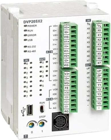 1 قطعة DVP20SX211T DVP20SX211R DVP20SX211S 24V 8 6 PLC تتابع الترانزستور الناتج التناظرية وحدة تحكم منطقية قابلة للبرمجة (Dvp20sx211t) in Kuwait