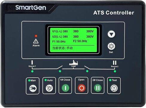 HAT600NB Automatic Transfer Switch Control Module ATS Controller Intelligent Dual-Supply Generator in Kuwait
