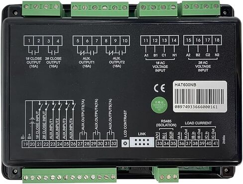 HAT600NB Automatic Transfer Switch Control Module ATS Controller Intelligent Dual-Supply Generator in Kuwait