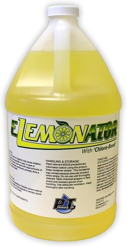 Elemonator: House Wash Surfactant for Siding, Roof and Concrete Cleaning, Bleach Additive, Soft Wash Soap, 1 Gallon (2) in Kuwait