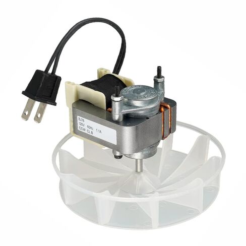 Bathroom Vent Fan Motor Replacement YJF6178 for Nautilus & Broan Bath Fans (Fits 671 655 678 679 N678), 70CFM Powerful Ventilation, Durable Plastic & Metal Exhaust Fan Motor Kit in Kuwait