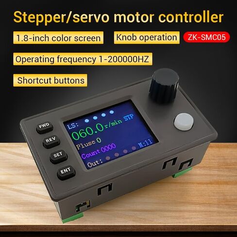 SMC05 Stepper Motor Driver Controller,Servo Motor Driver Integrated Board Forward/Reverse Pulse Speed Angle Control Module,Rotation Adjustment, Speed Regulation in Kuwait