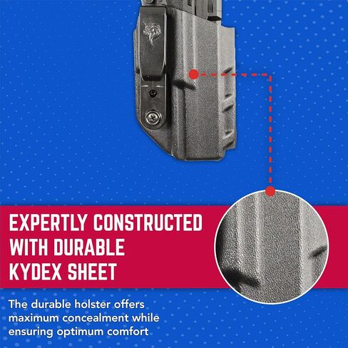 Desantis Slim-Tuk IWB Holster for Springfield Echelon - Optic Compatible in Saudi Arabia