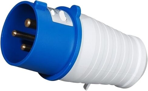 1pc Waterproof Industry Plug Set - 16A/32A Concealed Inclined Socket with 3/4/5 Cores for Industrial Use | 3p16a 013 Concealed 413 Set in Saudi Arabia