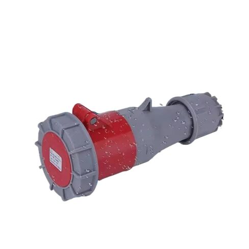 1 قطعة الصناعية 63A5 الأساسية المقبس 3 4 ثلاث مراحل الكهربائية IP67 مقاوم للماء الذكور والإناث موصل لرسو السفن in Kuwait
