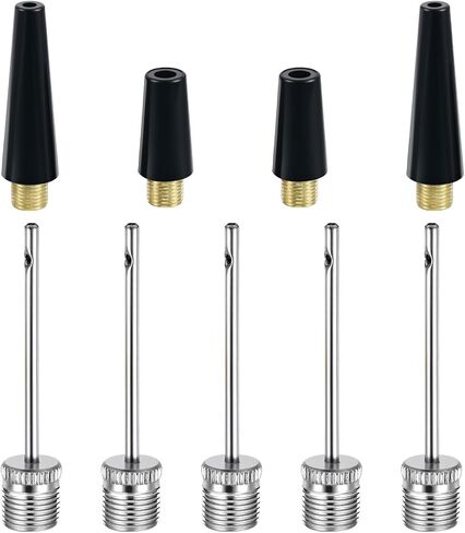 34 Pcs Bicycle Pump Needle, Ball Inflator Needles for Balls with Pump Needles, Universal Inflating Adapters for Bicycles, Sport Balls, Inflatables in Kuwait