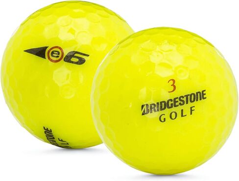 Bridgestone 48 E6 Yellow 5A Golf Balls (Packaging May Vary) in Kuwait