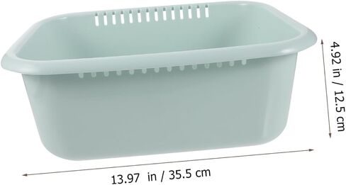 Portable Multi Use Plastic Wash Basin Capacity Face Sink for Home Salon Thickened Design for Stability for Soaking Feet Storing Cleaning Supplies in Kuwait