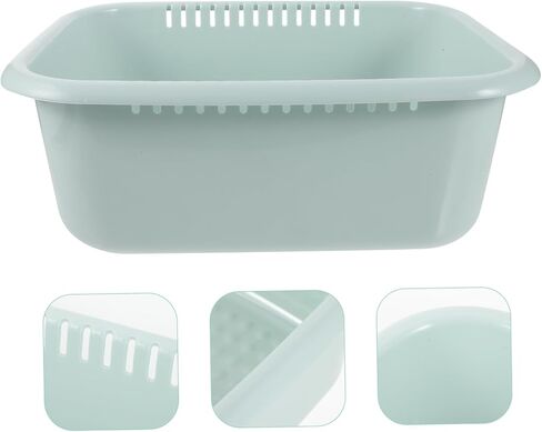 Portable Multi Use Plastic Wash Basin Capacity Face Sink for Home Salon Thickened Design for Stability for Soaking Feet Storing Cleaning Supplies in Kuwait