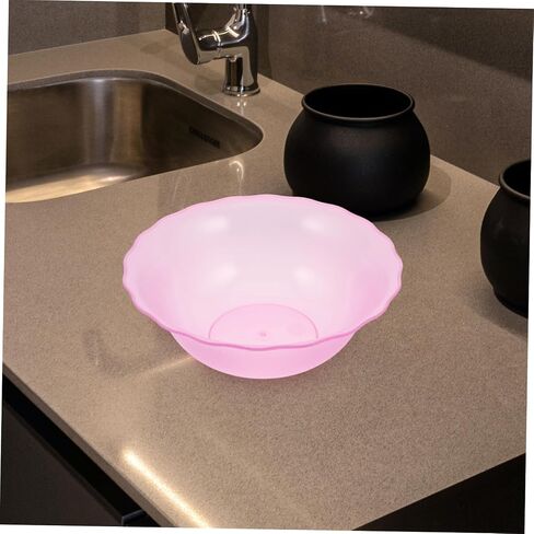 Professional Beauty Salon Wash Bowl Frosted Plastic Face Washing Basin Kitchen Sink Hand Wash Skincare Routine in Kuwait