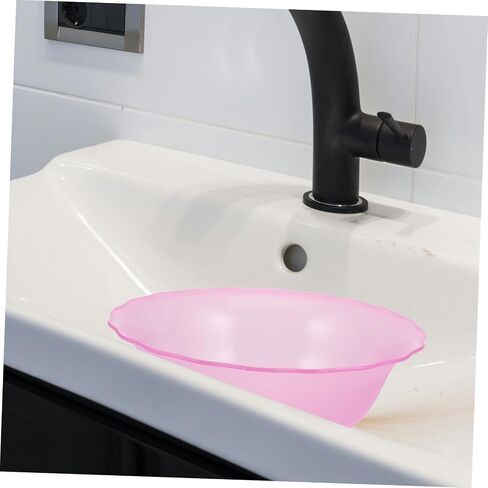 Professional Beauty Salon Wash Bowl Frosted Plastic Face Washing Basin Kitchen Sink Hand Wash Skincare Routine in Kuwait