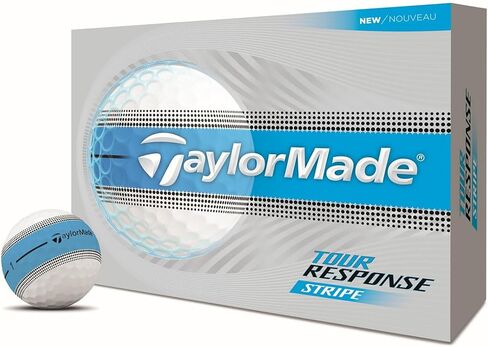 كرات الجولف TaylorMade Tour Response، محاذاة ClearPath محسنة 360 درجة، قلب ملفوف سريعًا للمسافة والشعور، عبوة من 12 قطعة in Kuwait