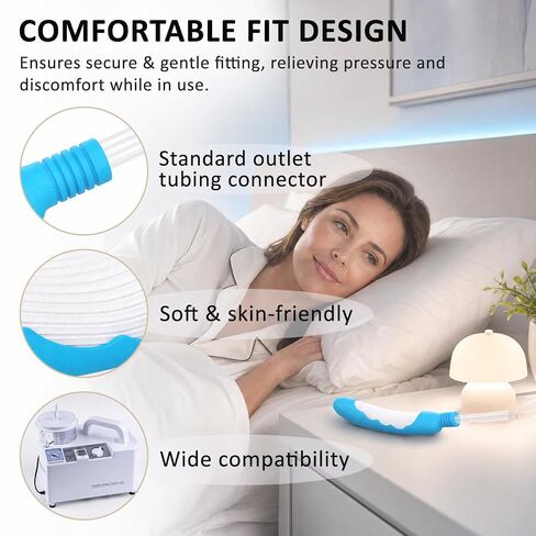 Female External Catheter 30 Pack, Disposable Urinary Incontinence Aid, Soft Fit and Leak-Proof Design, Non-Invasive Catheter for Women Compatible with PureWick Urine Collection System in Kuwait