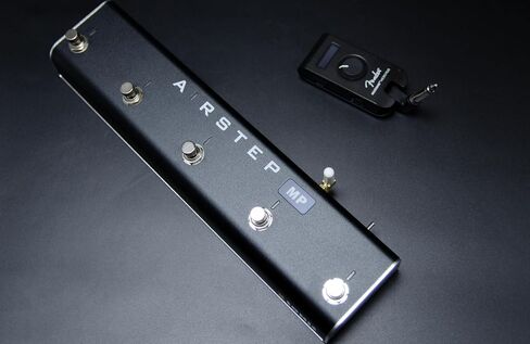 إصدار XSONIC AIRSTEP MP، Fender Mustang Micro Plus Footswitch، تبديل الإعدادات المسبقة، تبديل التأثيرات، ضبط سرعة النقر، وإشراك الموالف، وتخصيص معلمات الدواسة من خلال تطبيق Fender Tone in Saudi Arabia