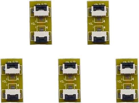 MTCELL 4 قطع 12 دبوس FFC FPC محول لوحة تمديد مع موصل 0.5 مم، درجة 0.5 مم للوحة زر عرض الكمبيوتر المحمول إلى اتصال اللوحة الرئيسية in Kuwait