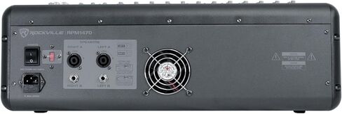 حزمة Rockville RSG12.24: 2 × 12 2000 واط مكبرات صوت DJ/Pro سلبية، RPM1470 14 قناة 6000 واط، 2 × RCSS1610 10 أقدام 16 AWG كابلات مكبر الصوت، 5 قطع in Kuwait
