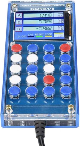 6 Axis Control Box Manual LCD Display CNC Serial Interface for Convenient Fast Operation in Kuwait