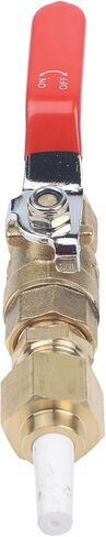 Brass Ball Valve Sandblaster Gas Kit With 5 Ceramic Nozzles (2.4mm/2.7mm/3.2mm/3.6mm/5mm) For Automotive Restoration, Metal Rust And Paint Removal, Stone Carving, For Mold Cleaning in Saudi Arabia