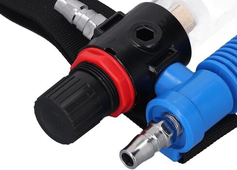 Mingzhe Sandblaster Helmet Thermostat تصميم متين وخفيف الوزن للتحكم الآمن في تدفق الهواء في تطبيقات السفع الرملي مصنوعة من راتنج البولي كربونات المتين in Kuwait