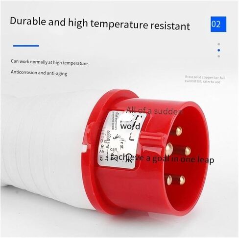 1 قطعة ZQ-015 5X16A قابس صناعي IP44 خماسي النواة مقاوم للماء - اتصال موثوق للتطبيقات in Kuwait