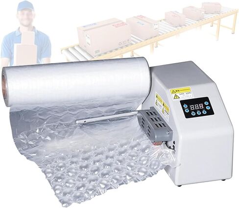 110V-220V Air Cushion Machine,200W Portable Automatic Air Cushion Wrap Machine,Inflation Cpeed 16m/min for Logistics Warehouse Factory in Saudi Arabia