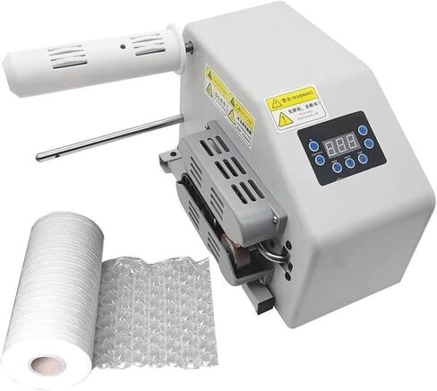 Portable Air Cushion Wrap Machine,Universal Air Pillow Packaging Machine with Sealing Speed Max 16m/min,Adjustable Speed/Air Volume for Shipping in Saudi Arabia