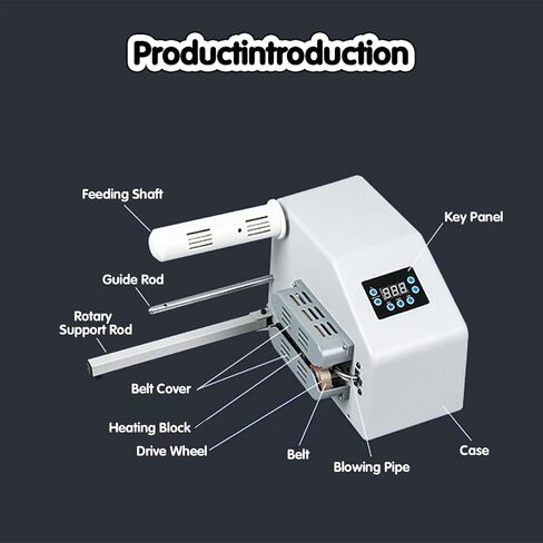 RayGenius Air Cushion Machine,200W Portable Automatic Air Cushion Wrap Machine,Speed 16m/Min for Logistics Warehouse Factory in Saudi Arabia