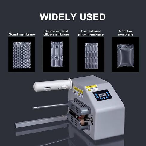 RayGenius Air Cushion Machine,200W Portable Automatic Air Cushion Wrap Machine,Speed 16m/Min for Logistics Warehouse Factory in Saudi Arabia