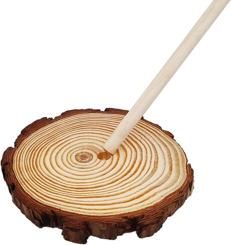 4 pcs Farmhouse Wooden Donut Stand Set, Donut Holder for Dessert Tables, Reusable Bagel Display, Donut Tower Stand, Perfect for Christmas, Birthdays, Weddings, Baby Showers and Party Decorations in Kuwait