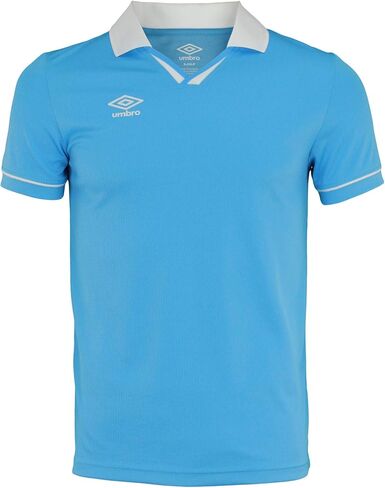 Umbro Mens Johnny Collar Ss Jersey Sky Blue/White Size M in Kuwait
