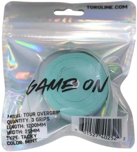Toroline Tour Overgrip 3 Pack Mint High Tack in Kuwait