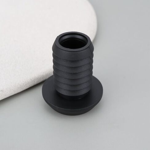 سدادات نهاية قبضة مقود الدراجة 19x30x35mm متوافق مع GT BMX بلاستيك أسود 1 زوج in Kuwait